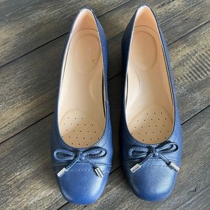 Geox Leather Ballerina Shoes